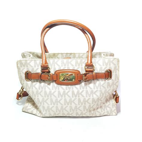 michael kors hamilton east west satchel medium|Michael Kors Hamilton vanilla tan.